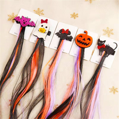 Girls' Halloween Style Colored Hair Decor Cosplay Hairpin