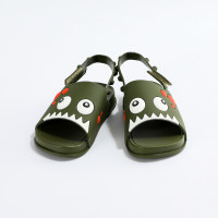 Toddler Monster Style Open Toed Sandals  Green
