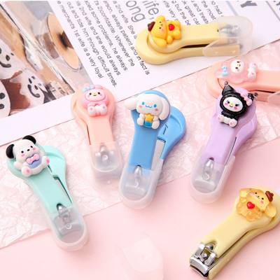 Creative Cartoon Nail Clipper Adult Nail Clipper Single Pack Student Portable Folding Nail Clipper Manicure Manicure Wholesale