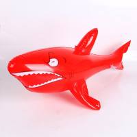 Juguete inflable de tiburón  Multicolor
