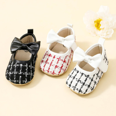 Baby Plaid Canvas Shoes