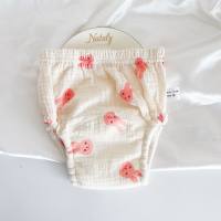 Pantalones de entrenamiento para dejar de orinar de bebé de algodón de gasa  Multicolor