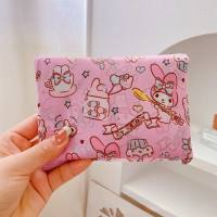 Borsa per la spesa pieghevole Cartoon Kuromi cuore femminile Pacha dog borsa portaoggetti portatile ecologica di grande capacità per supermercato  Rosa
