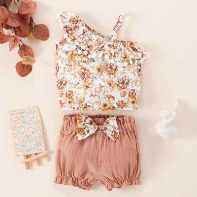Baby Girl Floral Top & Short