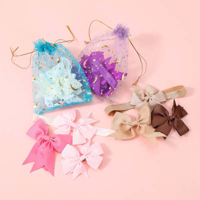 Kleinkind Mädchen 3-teilige Kombination Geschenkbox Kopfbedeckung