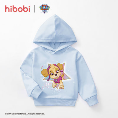 PAW Patrol × hibobi Toddler Animal Letter Printed Hooded Sweater