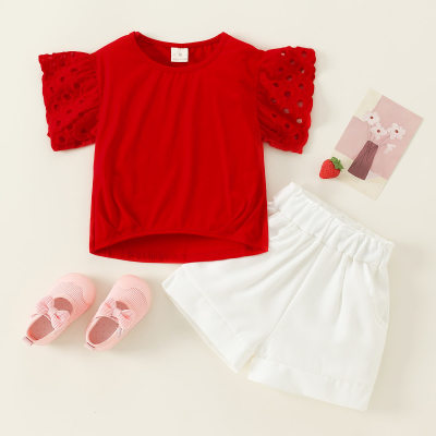 2-piece Sleeveless Top & Shorts for Toddler Girl
