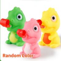 Frog sticking out tongue dinosaur pinch fun  Multicolor