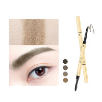 Small Gold Stick Eyebrow Pen, Small Gold Bar Eyebrow Pen, Waterproof and Sweatproof for Students, Durable and Non Staying for Beginners  dark brown