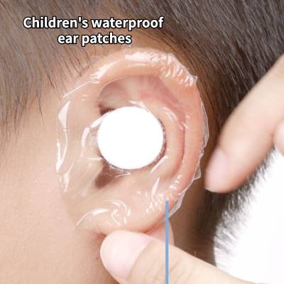 Protector de oído para baño de bebé, almohadillas impermeables para los oídos