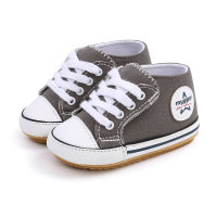 Baby Classic Casual Canvas Shoes  Gray