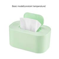 USB Wipe Heater For Baby Wipes Temperature Control,Charging Portable Hot And Humid Travel Wet Wipes Insulation Box  Green