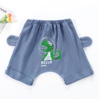 2022 Summer Children's Large PP Pants Children's Clothes Girls' Shorts Infant and Toddler Outer Wear Casual Children's Thin Boys' Pants  Blue