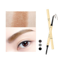 Small Gold Stick Eyebrow Pen, Small Gold Bar Eyebrow Pen, Waterproof and Sweatproof for Students, Durable and Non Staying for Beginners  light brown