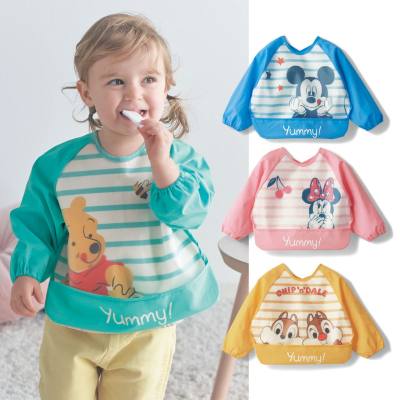 Nuevo modelo único transfronterizo Orawu impermeable para niños [abrigo] niños comiendo y pintando [vendaje al revés] estilo japonés