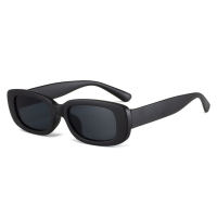 Toddler Solid Color Square Sunglasses  Black
