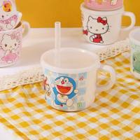 Wuhe melamine high-looking cute baby learning drinking cup household fall-resistant food-grade children's cup water cup wholesale  Blue