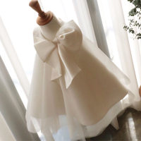 Amazon-ropa transfronteriza para niños, falda de princesa para niñas, venta al por mayor, novedad de 2023, vestido de novia, falda abullonada  Blanco