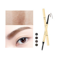 Small Gold Stick Eyebrow Pen, Small Gold Bar Eyebrow Pen, Waterproof and Sweatproof for Students, Durable and Non Staying for Beginners  Brown