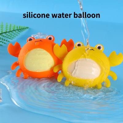 Bola de água de silicone brinquedo para brincar à beira-mar bola de água de silicone