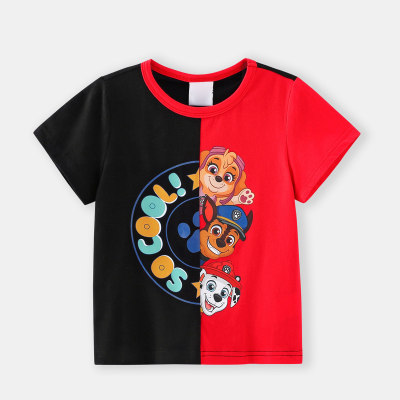 Toddler Girls Sweet Cute Printing Fly Sleeves T-shirt