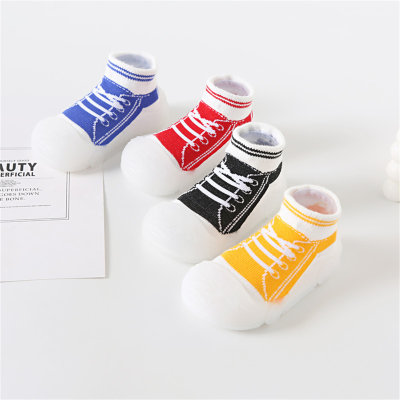 Children's socks shoes lace-up soft sole toddler shoes