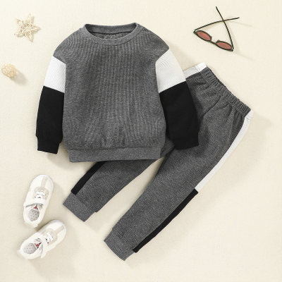 Toddler Color Block Sweater & Pants