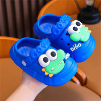 Pantofole con foro con motivo cartoon 3D per bambini  Profondo blu