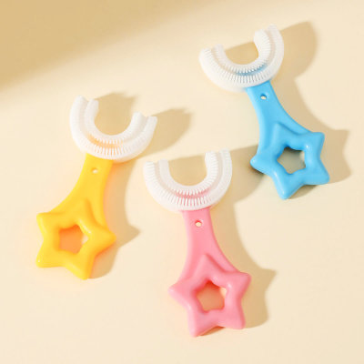 Children's Star Mouth U-shaped Toothbrush