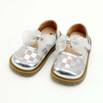 Toddler Girl Plaid Bow Sandals