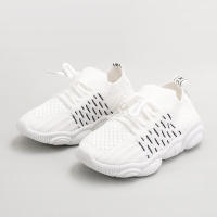 Toddler Girl Solid Color Sport Shoes  White