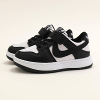 Toddler Boy Solid Color Sneakers  Black