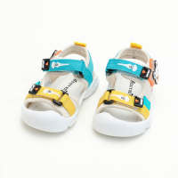 Toddler Lovely Color-block Sandals  White