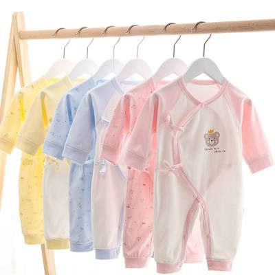 ملابس أطفال للفصول الأربعة للزحف رومبير للأطفال حديثي الولادة من القطن بدون عظم