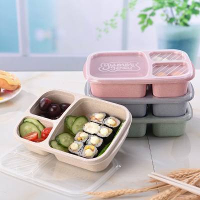 Lunchbox aus Reishülsen in Lebensmittelqualität, Lunchbox aus Weizengeschirr