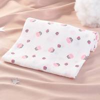 Pure cotton baby blanket  Pink