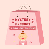 【Super Saving】1 Mystery Summer product for babies 0-2 years(not refundable or exchangeable)  Girls