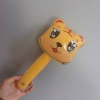 Inflatable Animal Head Cartoon Stick Inflatable Hammer Inflatable Toy With Whistle Bell  Multicolor