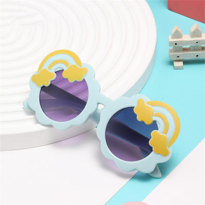نظارات شمسية للأطفال بألوان قوس قزح