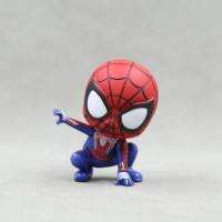 Muñeca hecha a mano de Spiderman versión Q  Multicolor