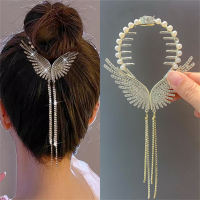 Angel Wing Tassel Hair Clip  Style 2