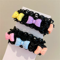 Cuerda para el pelo de la peluca de 2 piezas para niños  Multicolor
