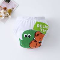 Bear style thin breathable training pants for infants and young children to stop using diapers  Multicolor