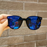 نظارات شمسية بلون واحد للأطفال  أزرق