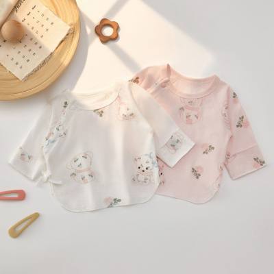 Newborn baby summer thin baby clothes tops baby clothes