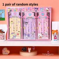 Set di adesivi per unghie Sanrio, adesivi per unghie autoadesivi fai da te con cartoni animati per bambini  Multicolore