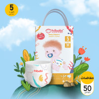 hibobi high-tech ultra-thin soft baby diapers, 1 pack  Size5/XL