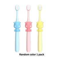 Mavericks cepillo de dientes de cerdas suaves para niños cepillo de dientes para bebés paquete individual  Multicolor