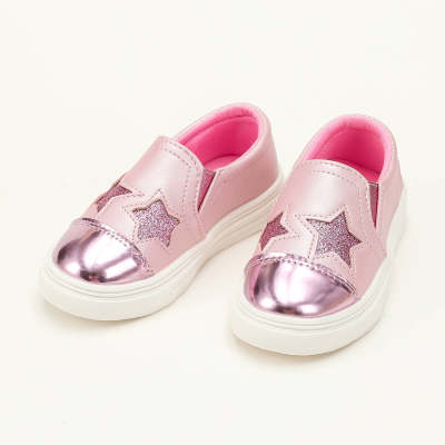Zapatillas de deporte de estrella brillante para niña