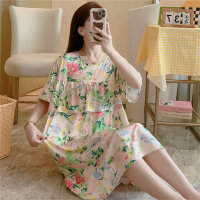 Teen girl pastoral floral thin skirt  Style 3